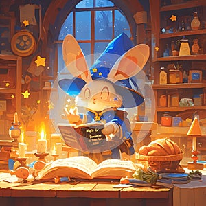 Magical Rabbit: A Tale of Enchanted Adventures photo