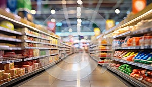 Discover the diverse assortment of products in Supermarket. Generated with AI