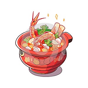 Discover the Exquisite Flavors of Pad Thai Vector Art