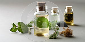 Discover the Healing Power of Nature with Herb Essential Oil. Aromatherapy at Its Best. Generative AI