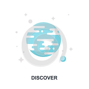 Discover icon concept
