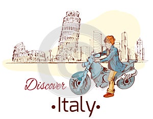 Discover Italy poster photo