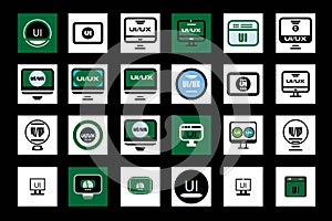 Modern UI-UX Visual Symbols Effectively