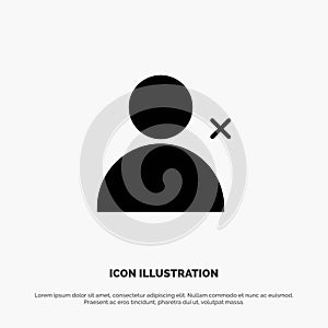 Discover People, Twitter, Sets solid Glyph Icon vector