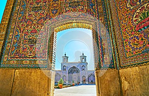 Discover Pink mosque in Shiraz, Iran