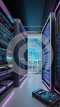 QuantumQuotient Unleashed: Pioneering Data Horizons. AI generate