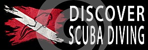 Discover Scuba Diving, Diver Down Flag, Scuba flag