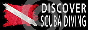 Discover Scuba Diving, Diver Down Flag, Scuba flag