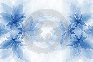 Abstract Blue Floral Pattern Background Design Projects