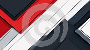 Discover a sleek modern design with abstract redgray arrows, perfect for banners, covers, and presentations