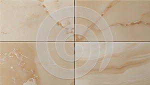 Elegant beige and brown onyx marble tile texture pattern for interior design projects