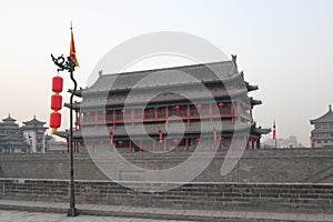 Discovering China: Xian ancient city wall.