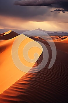 Explorador interno mí El camino través de desiertos dunas 