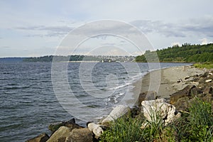 Discovery park seattle beach northwest quiet