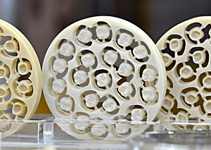Discs for cad cam milling teeth