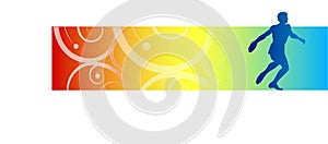 Discus throw background