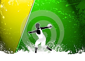 Discus Throw background