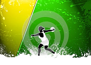 Discus Throw background