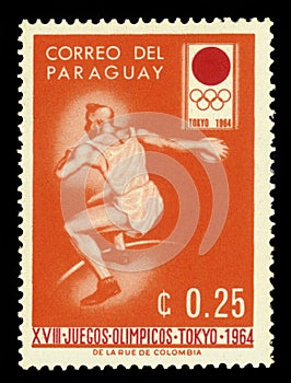 discus-throwing, Summer Olympic Games 1964 - Tokyo