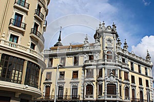 The Plaza Mayor in Madrid, Spain photo