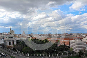 Madrid from the heights photo