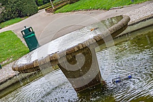 Disfigured Spring Fountain photo