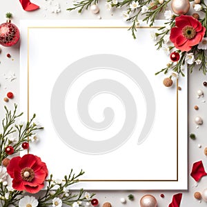 Disfruta de la elegancia y el espÃ­ritu navideÃ±o con este hermoso diseÃ±o decorativo photo