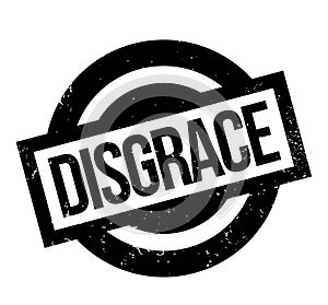 Disgrace rubber stamp