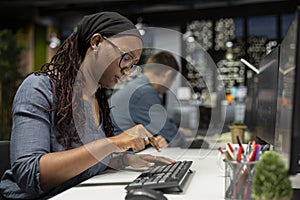 Disgruntled startup office technician maddened by malfunctioning deep learning