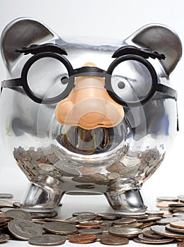 Disguised Piggy Bank and Change