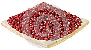 DISH OF ADUKI BEANS CUT OUT