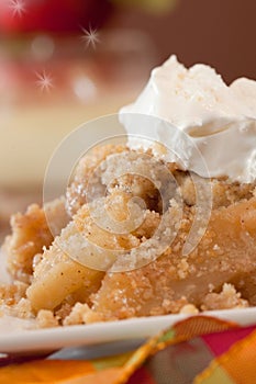 Dish Of Apple Crisp