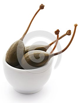 Dish of Caper Berries