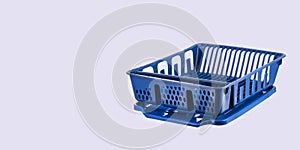 Dish drainer rack - White background