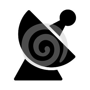 Dish vector glyph flat  icon
