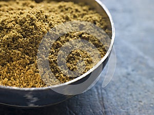 Dish of Madras Curry Powder photo