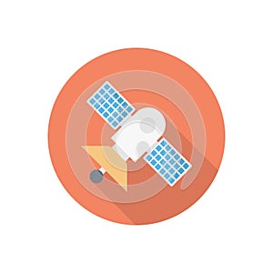 Dish vector flat colour icon