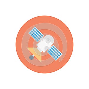 Dish vector flat colour icon