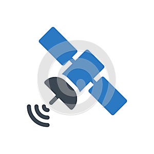 Dish vector glyph color  icon