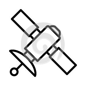 Dish colour line vector icon