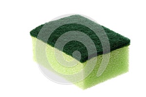 Dish Washing Sponge Isolated