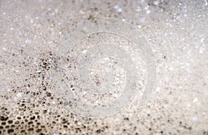 Dish Water Bubbles and Suds