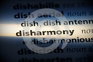 Disharmony