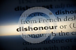 Dishonour