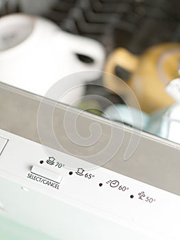 Dishwasher panel