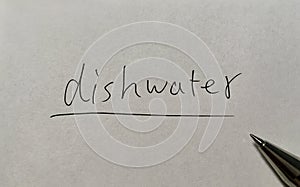 Dishwater