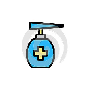 Disinfection, tattoo icon. Simple color with outline vector elements of tattooing icons for ui and ux, website or mobile