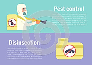 Disinsection Vector. Cartoon. art. Flat