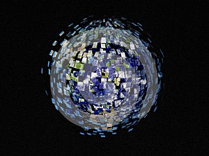 Disintegration of Earth