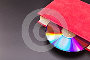 Disk in book